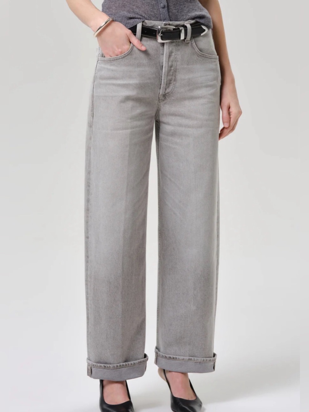 Citizens of Humanity Ayla Jeans in Quartz Grey - Size 29